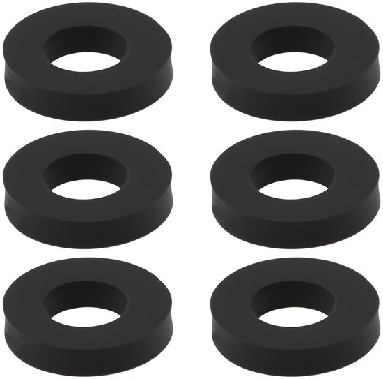 Dailygoods - 6 Stuks Vervangende Ringen voor Golfclub Hoofd