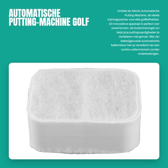 Dailygoods - Automatische Putting-Machine - Golf Trainingshulpmiddel - Batterijgevoed - Indoor Outdoor - Golfaccessoires - Verbeter je putting skills...