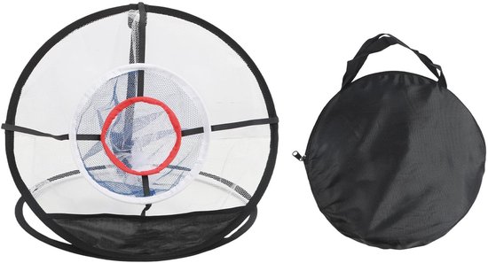 Dailygoods- Chipping Net 3-Laags Ontwerp - Oefennet - Golfaccessoires - Verbeter Vaardigheden - Inclusief Opbergzak - Geschikt voor Binnen/Buiten van Dailygoods