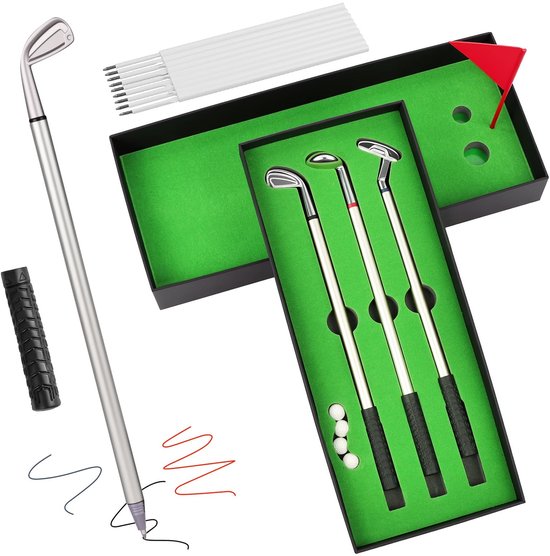 Dailygoods - Dailygoody - Golf pen-set - Golfstiften - Grappig fidget-speelgoed - Mini-desktopspellen - Cadeau voor mannen - Geschikt voor volwassenen van Dailygoods