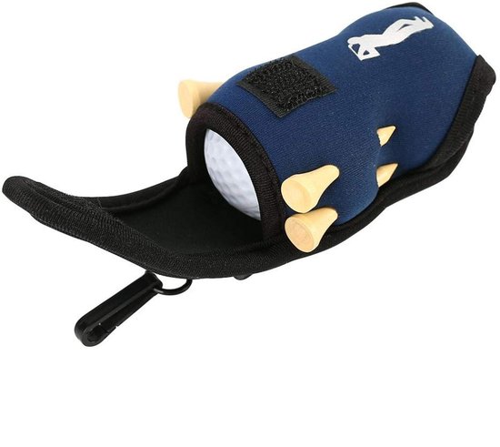 Dailygoods - Dailygoody - Golfbalhouder - Golfaccessoireset - Multi-functioneel - Compact - Golfbal en tee - Ideaal voor golfliefhebbers - Inclusief 2 golfballen e...