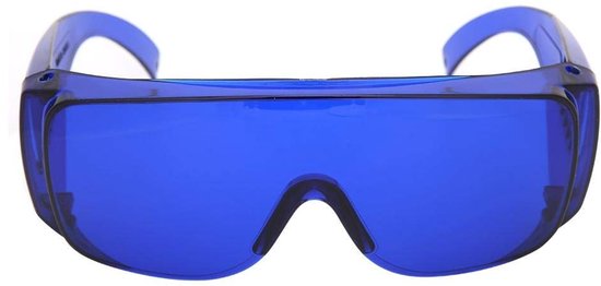 Dailygoods - Dailygoody - Golfbalzoekerbril - Oogbescherming - Verlies golfballen snel terugvinden - Blauw - Golfaccessoire - Hoge definitie bescherming - Geschikt.