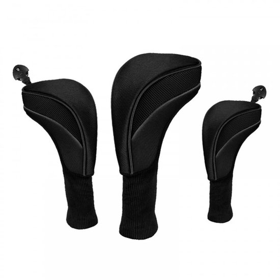 Dailygoods - Dailygoody - Golfclubs hoofd covers - Golf ijzer cover set - Voorkomt schade - Unisex - Zacht nylon materiaal - Inclusief verwisselbare nr. tag - Besc...