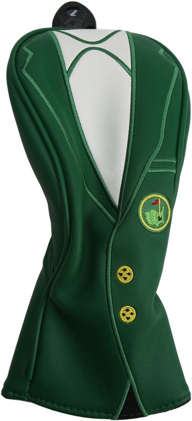 Dailygoods - Golf groen lederen driver/Fairway hout/hybride headcover #1#3#5#UT(5#) golfclub van Dailygoods