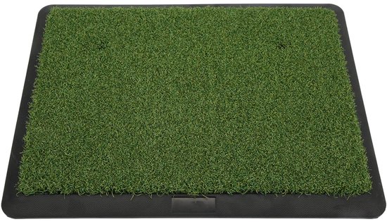 Dailygoods- Golf Oefenmat Antislip - Draagbare Trainingsmat - Slijtvast - Fluwelen Golfmat - Voor Binnen/Buiten - Verbetering Slagtechniek