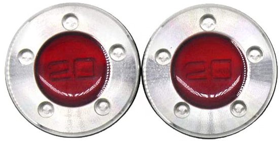 Dailygoods - Golf Putter Gewichten - 20g - Hoogwaardige kwaliteit - 2 Stuks - Perfecte pasvorm - Geschikt voor alle putters - Ideaal voor golfers