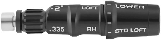 Dailygoods - Golf Shaft Adapter - Putter Shank Sleeve - Geschikt voor 0.335 inch - Zwart - Golf Accessoires - Voor Drivers - Golfclubs van Dailygoods