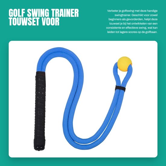 Dailygoods- Golf Swing Trainer - Golftrainingsmateriaal - Verbetering Golfers - Krachtbeheersing - Fysieke Training - Consistente Swing - Golftraining