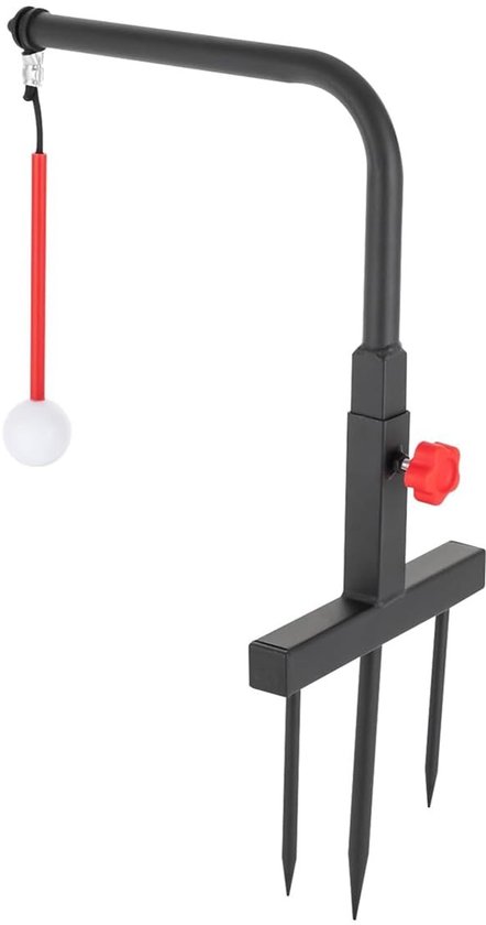 Dailygoods - Golf Swing Trainer Set is in hoogte verstelbaar en geschikt voor golfers van verschillende lengtes en niveaus om te oefenen met swingen vanuit meerdere hoeken.