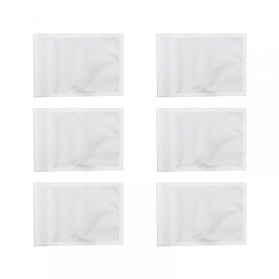 Dailygoods- Golf Vlaggen 6 Stuks - Waterdichte Nylon Vlaggen - Draagbare Golfdoelvlaggen - Indoor/Outdoor Gebruik - Slijtvast en Eenvoudig Schoon te Maken - Doelvlaggen