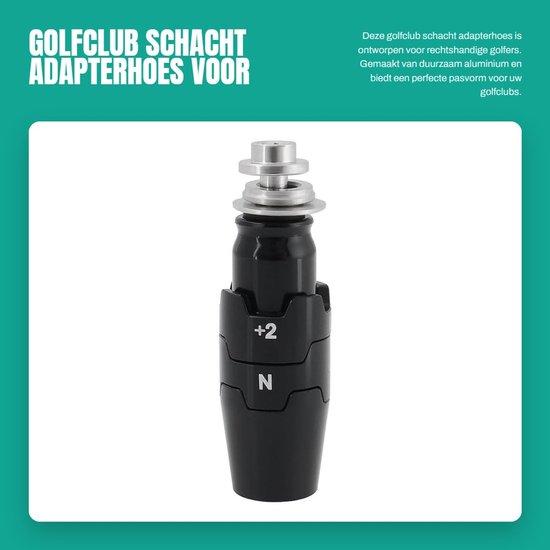 Dailygoods - Golfclub Schacht Adapterhoes voor Rechtshandige Golfclubs van Dailygoods