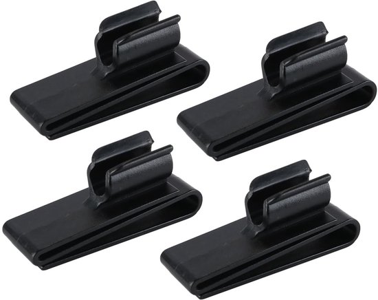 Dailygoods- Golfclubtasclips 4 Stuks - Kunststof - Lichtgewicht - Draagbaar - Stevig - Eenvoudig te Installeren - Golfaccessoires