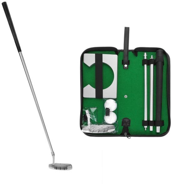 Dailygoods - Golfputterset - Indoor putting set - Compleet met tas - Golfclub en