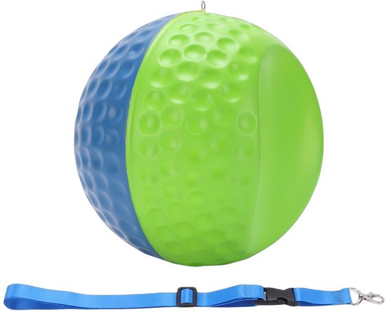 Dailygoods- Golftrainingshulpbal Met Koord - Golfswingtrainerbal - Onderarmverbindingshulpmiddel - Visuele Feedback - Stijlvol Ontwerp - Verbetering van Vaardigheden - Swingtrainer