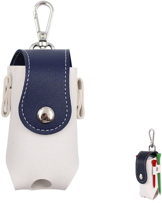 Dailygoods- Heuptas Golf - Golfbal-opbergtas - Lederen Mini Golftas
