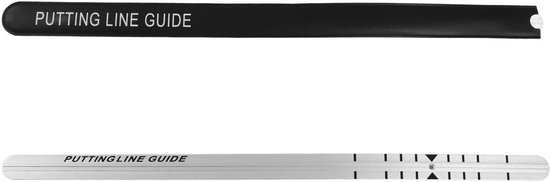 Dailygoods - Putter Straight Line Meetlat - Aluminium Putting Alignment Rail - Ideaal voor Precisie Training - Verbeter je Golfvaardigheden - Lichtgew