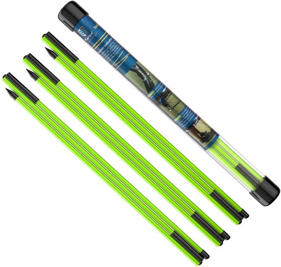Dailygoods - Set van 3 Inklapbare Golfuitlijnstokken 122 cm van Dailygoods