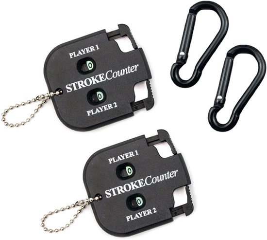 Dailygoods- Slagteller 2 Stuks - Golf Score-teller - Puntenteller
