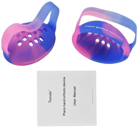 Dailygoods- Vingertrainer Professionele Handcorrector - Grip Trainer - Draagbaar - Ademend - Elastisch - Siliconenmateriaal