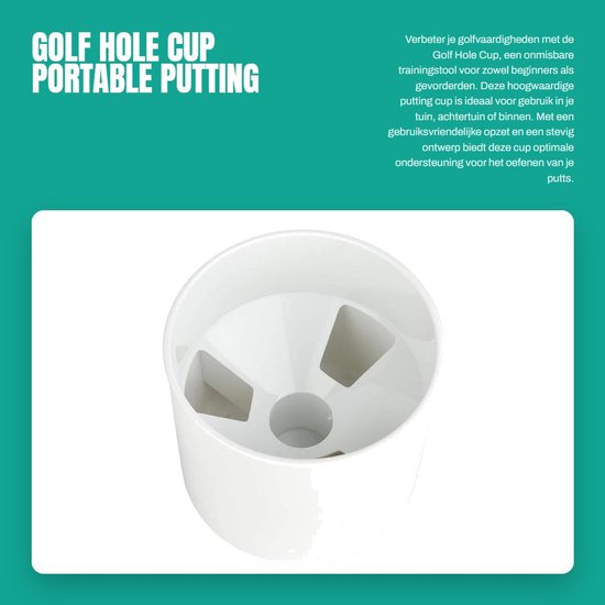 Dailygoody - Golf Gat Cup - Golf Praktijk Aids - Duurzaam en Stevig