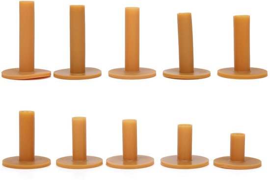 Dailygoody - Golf Tees - Rubber Golf Trainer - Flexibele en Stabiele Tee Houder - Duurzaam - Golf Accessoire - Driving Range - 10 stuks