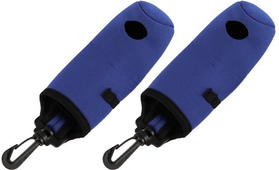 Dailygoody - Golfbal draagtas - Golf Tee Holder Pouch - Draagbaar met clip - Handig formaat - Golfaccessoires - Voor mannen en vrouwen
