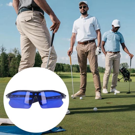 Dailygoody - Golfbril met blauwe lenzen - Golfbalzoekerbril