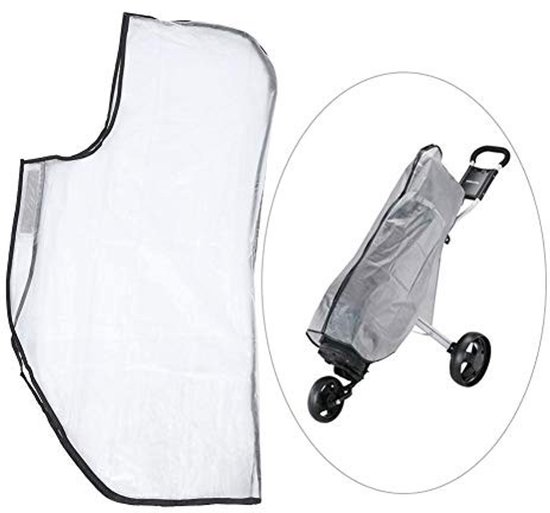 Dailygoody - Golftas Regenhoes - Waterdichte Bescherming - Lichtgewicht en Flexibel - Transparant - Ideaal voor Golftrolley - Geschikt voor Elke Golfe