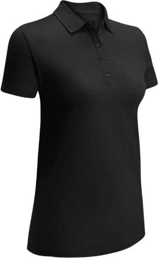 Dames Golfpolo Callaway Swingtech Zwart van DAM