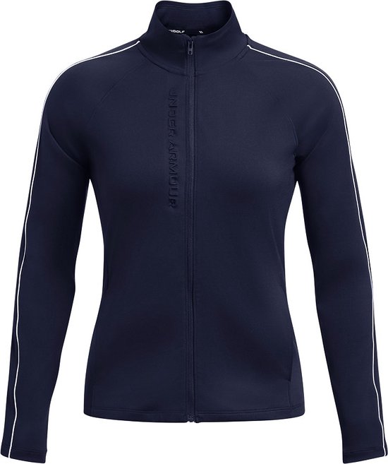 Dames Midlayer Under Armour FZ Navy van DAM