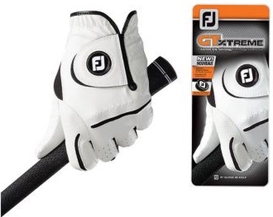 Dames Weathersof Golfhandschoen Wit, rechterhandschoen (linkshandige speler) van Merkloos