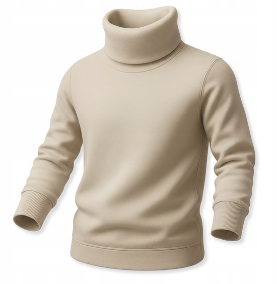 Dartomik Abcdefg-baby - Kinder Golfshirt - Beigebruin - Lange Mouwen - Oeko-Tex