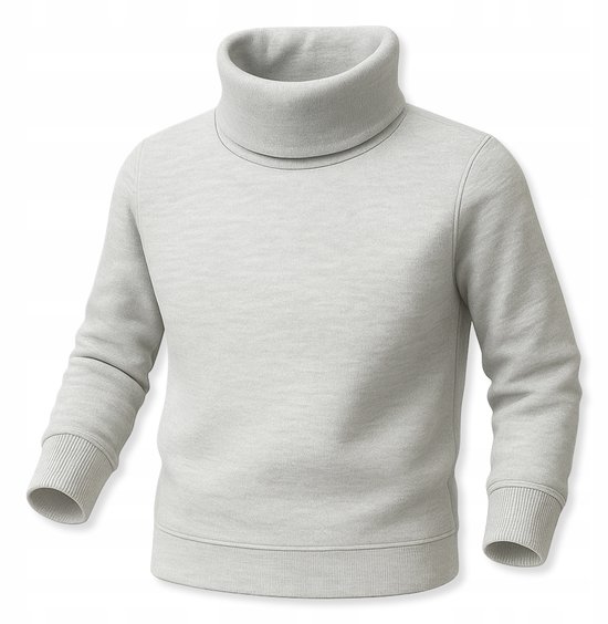 Dartomik - Baby Kleding - Warme Golf - Lange Mouw - Grijs van Merkloos