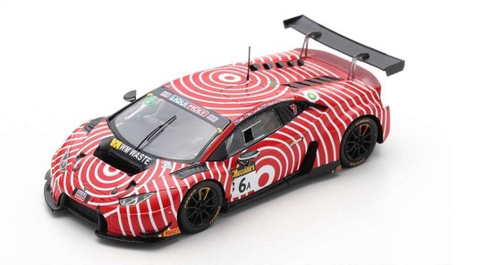 De 1:43 Diecast modelauto van de Lamborghini Huracan LP620-4 GT3 Team Wall Racing #6 van de 12H Bathurst van 2019.De coureurs waren A. Deitz / J. Westwood / C. McConville en T.D. Alberto.Dit model is beperkt met 300ocs. De fabrikant van het schaalmod van MiniGT