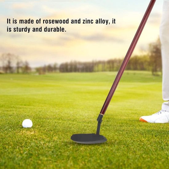 Detchable Rechterhand Golf Putter - Eenvoudig Te Installeren - Driedelige Oefen Golf Shaft van Lioobo