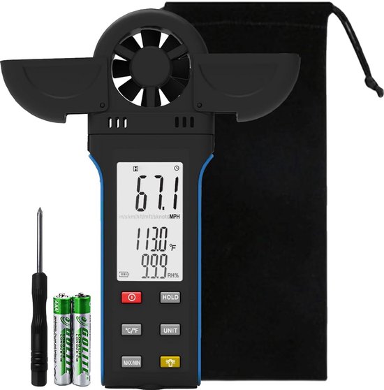 Digitale Anemometer - Handig Meetinstrument voor Windsnelheid en Luchtstroom