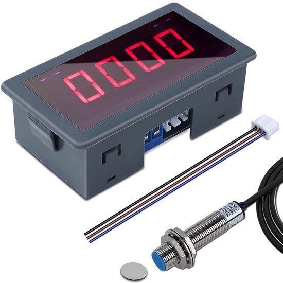 Digitale Tachometer met Nabijheidsschakelaar voor Diverse Spanningsbereiken van Merkloos