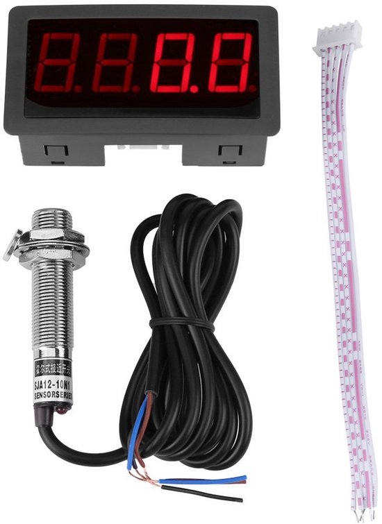 Digitale Toerenteller Snelheidsmeter RPM Display met RPM Sensor van Merkloos