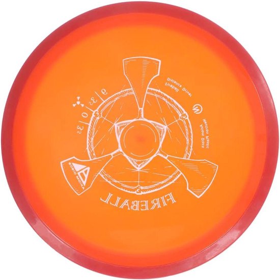 Disc Golf Driver - Afstandsdrijver - Disc Golf Spelen - Overstabiel en windbestendig - 165-170g - Mystery Kleur van Merkloos