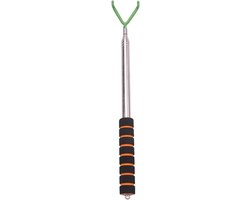 Disc Golf Retriever - Disc Ophaalstok - Schijven Vangen - Telescopisch Ontwerp - 42 cm - Zilver