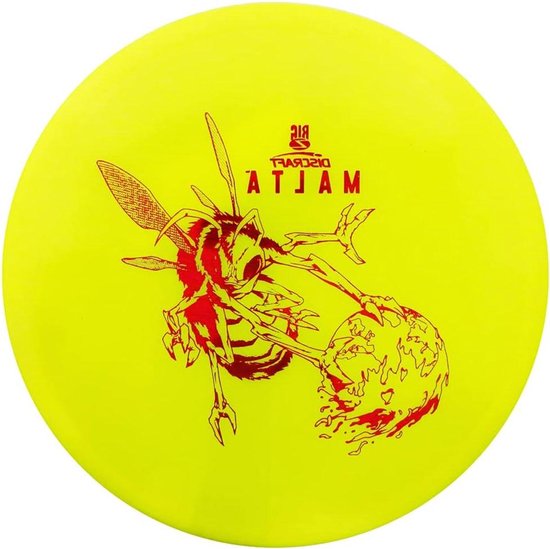 Discraft Big Z Malta - Golfschijf Midrange - Discgolf Werpen - Groot Z Plastic - 175-176g - Variërend