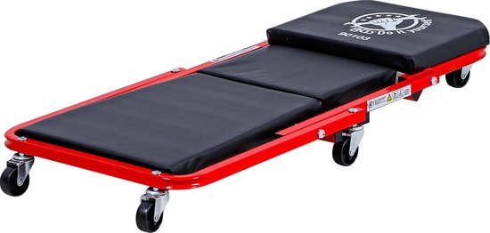 Diy 90103 | Rolplank en zitje | 6 360° draaibare oliebestendige wielen. Draagvermogen rolplank max. 150 kg. Zitting max. 130 kg. Afwasbare hoes