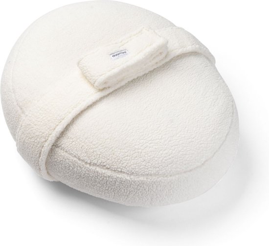 Doomoo Relax Cover - Teddy Milky - Maak van uw zwangerschapskussen een veilig poefje voor uw baby. van Doomoo