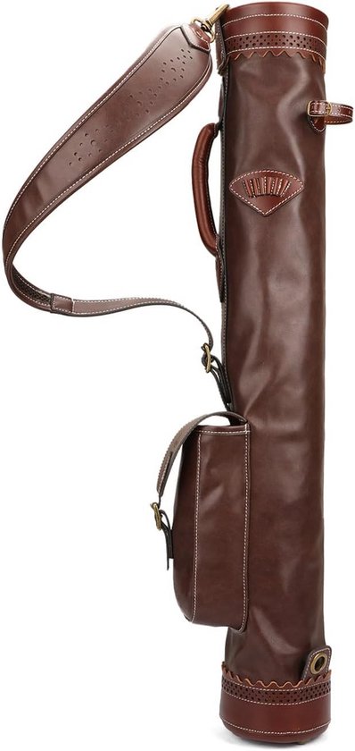 Draagbare Golf Tas Lichtgewicht Vintage Stijl voor 7-10 Clubs