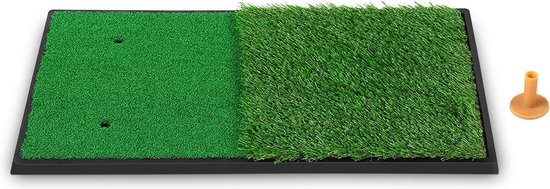 Draagbare Oefenmat - 2 Kleuren - Tuin Gras - Buiten Golf Oefen Raken - Nep Gras Kussen van Nivå.