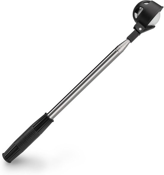 Draagbare Telescopische Golfbal Retriever met Automatische Vergrendeling en RVS Scoop voor Eenvoudig Ophalen van Verloren Golfballen