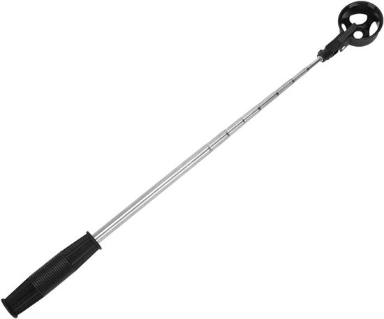 Draagbare telescopische golfbalgrijper met automatische vergrendeling voor golfers, ideaal voor het verzamelen van golfballen en accessoires