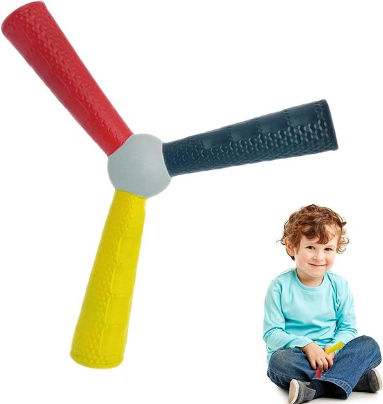 Driekleurige Werpstick - Kleurwerpstick trainingsstick - Reactiesnelheid Verbeteren - Ergonomisch Ontwerp - 27 cm - Driekleurig