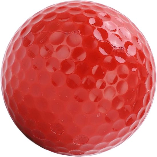 Drijvende Golfbal - Oefenbal Water - Golf Oefenen - Niet Zinkend Ontwerp - 42.67 mm Diameter - Rood