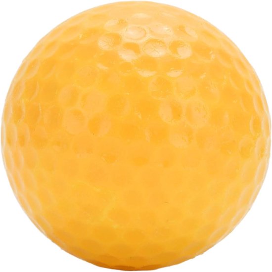 Drijvende Golfbal - Oefenbal Watersport - Lange Afstand Oefenen - Onzinkbaar Ontwerp - 1.7 Inch Diameter - Geel